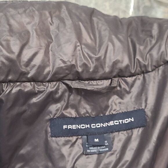 FRENCH CONNECTION MEN'S QUILTED bomber JACKET MEDUUM LIKE NEW - Picture 7 of 9